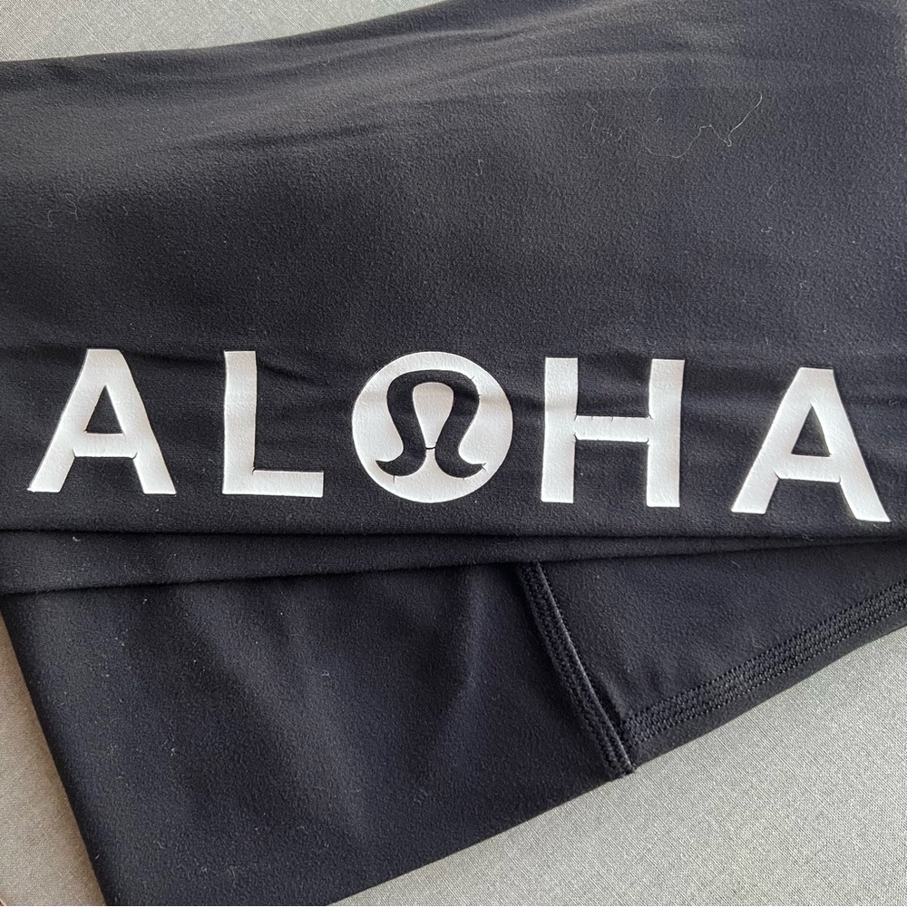 🔥RARE Aloha Lululemon Align Leggings Hawaii Exclusive Limited Edition from Maui